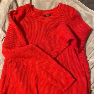 Red sweater